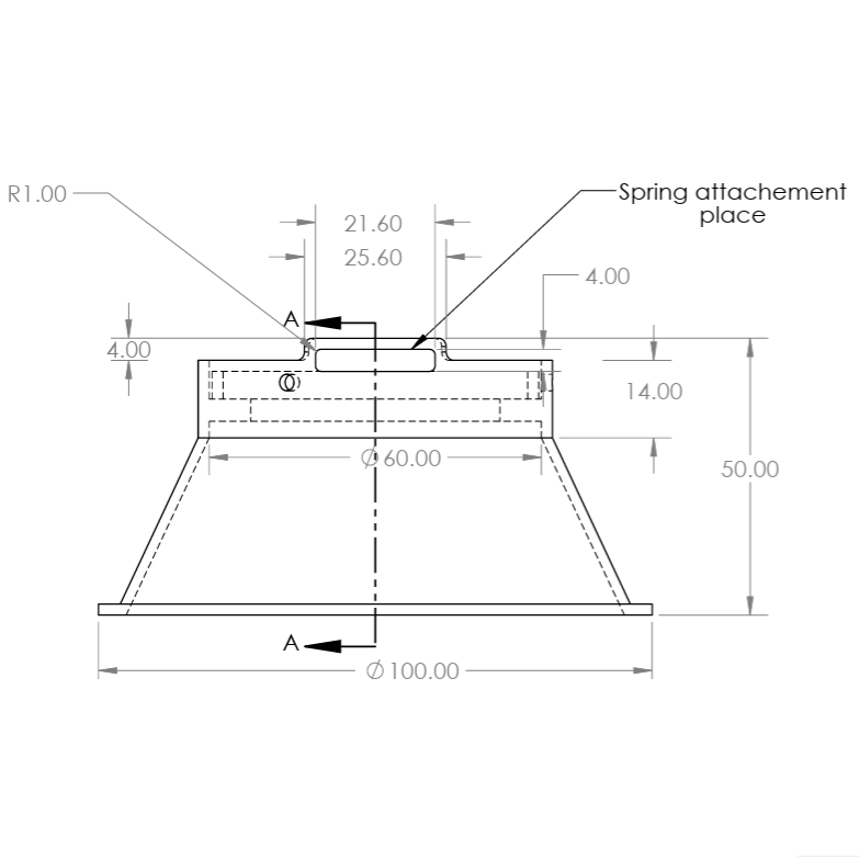 Inbouwspot zaagmaat 90mm