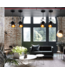Stoere plafondspot richtbaar E27 lampvoet
