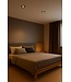Spot LED 68mm noir extra plat 220V dimmable scie 50mm