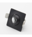 LED spot vierkant 55x55mm kleine zaagmaat 3W wit of zwart