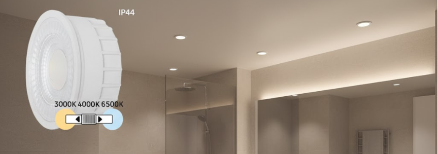 Salle de bain et extérieur : sécurisez vos spots IP20 avec un module LED IP44