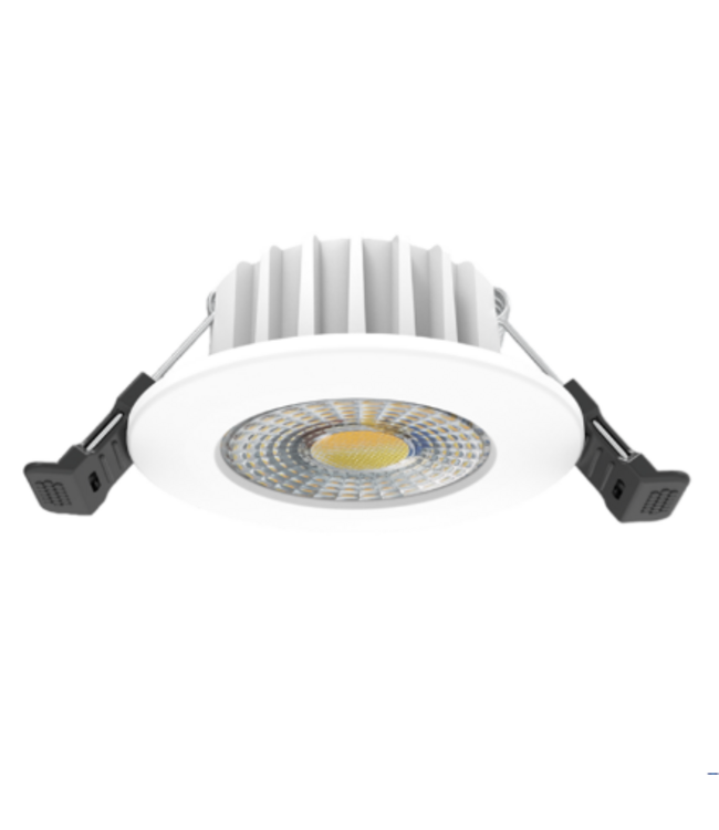 Spot LED encastrable 75mm IP65 TCC blanc 6W scie 50-70mm