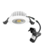 Spot LED encastrable 75mm IP65 TCC blanc 6W scie 50-70mm