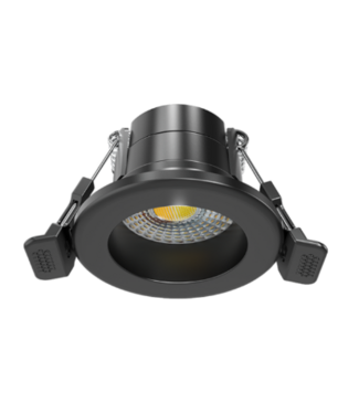 Meubel inbouwspot 55mm LED 4W zwart IP65 CCT zaagmaat 40mm