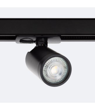 Spot sur rail blanc ou noir GU10 monophase