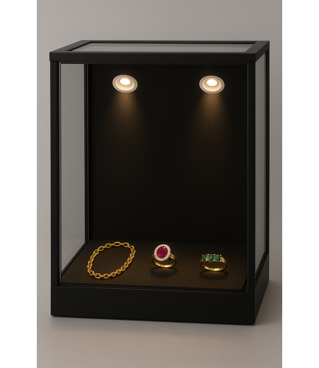 Mini LED spot 3W dimbaar wit of zwart richtbaar