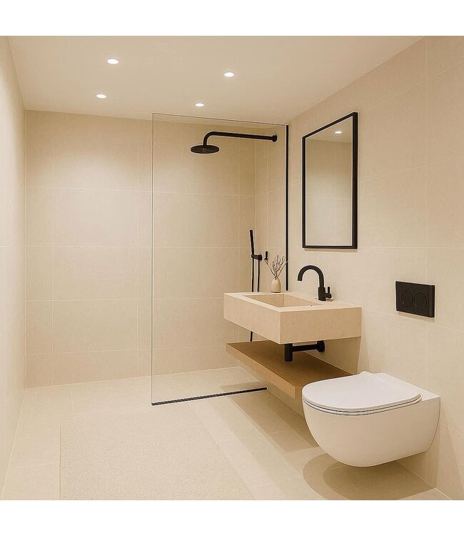 Spot led etanche salle de bain IP44 7W diamètre 110mm dimmable