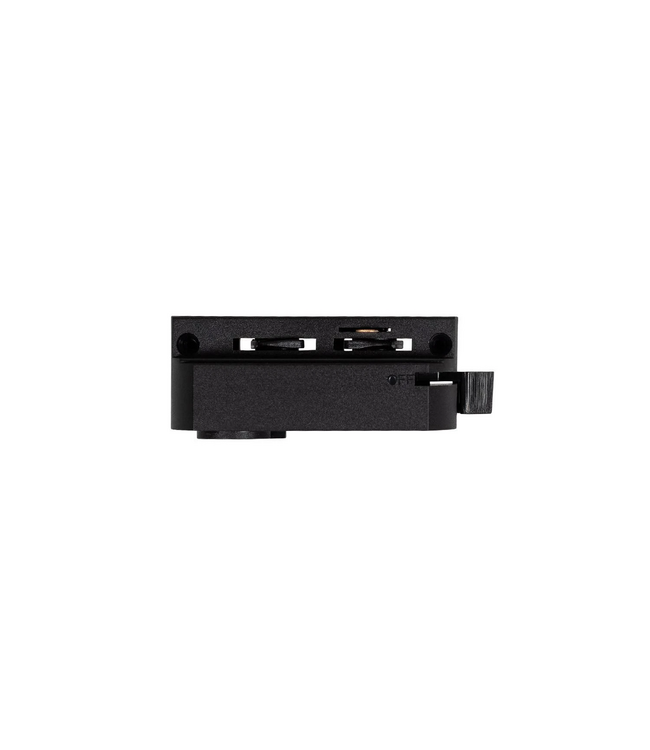 Adaptateur pour rail monophasé pour suspension noir ou blanc