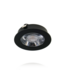 Platte inbouwspot LED 12V zaagmaat 55mm zwart IP44 badkamer 3W