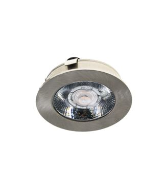 Inbouwspot inbouwdiepte 15mm 3W IP44 bladveren zaagmaat 55mm