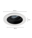 Inbouwspot boorgat 90mm GU10 wit binnen zwart