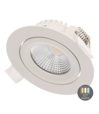 Inbouwspot zaagmaat 68mm 4W/6W CCT IP65 richtbaar 26mm hoog