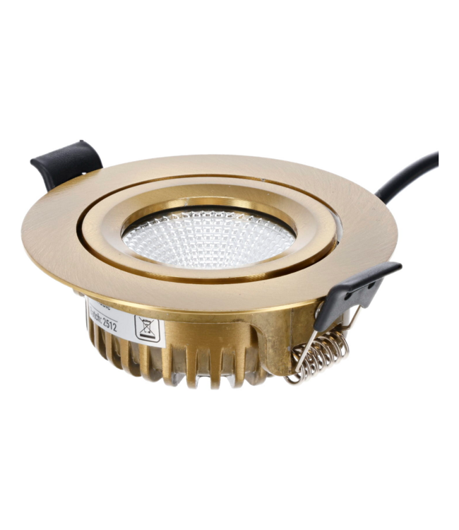 Spot laiton orientable 4W/6W IP65 TCC sciage 68mm