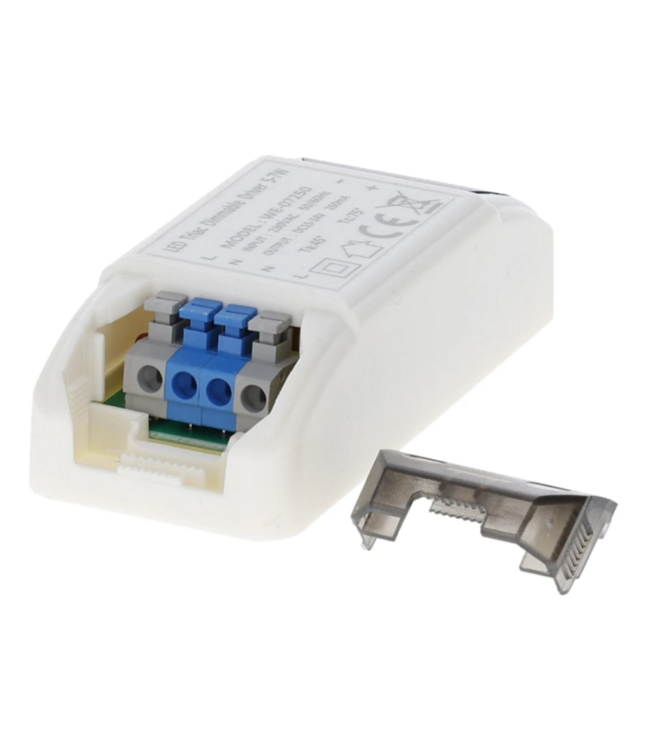 Spot encastrable chrome orientable 4W/6W IP65 TCC sciage 68mm