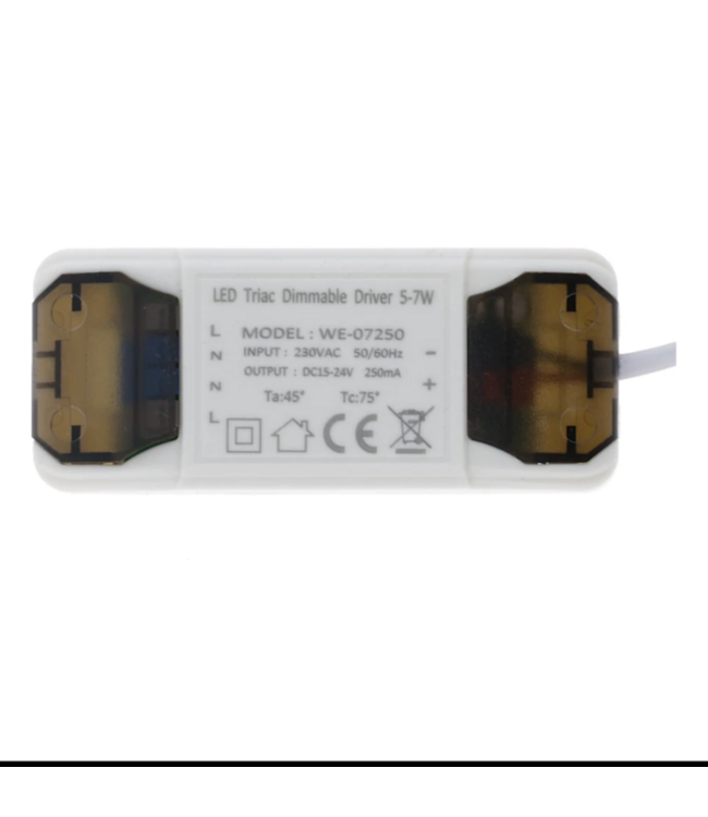 Inbouwspot chroom IP65 4W/6W CCT zaagmaat 68mm richtbaar