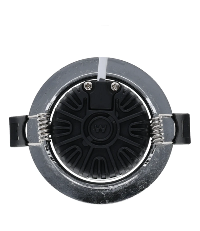 Inbouwspot chroom IP65 4W/6W CCT zaagmaat 68mm richtbaar