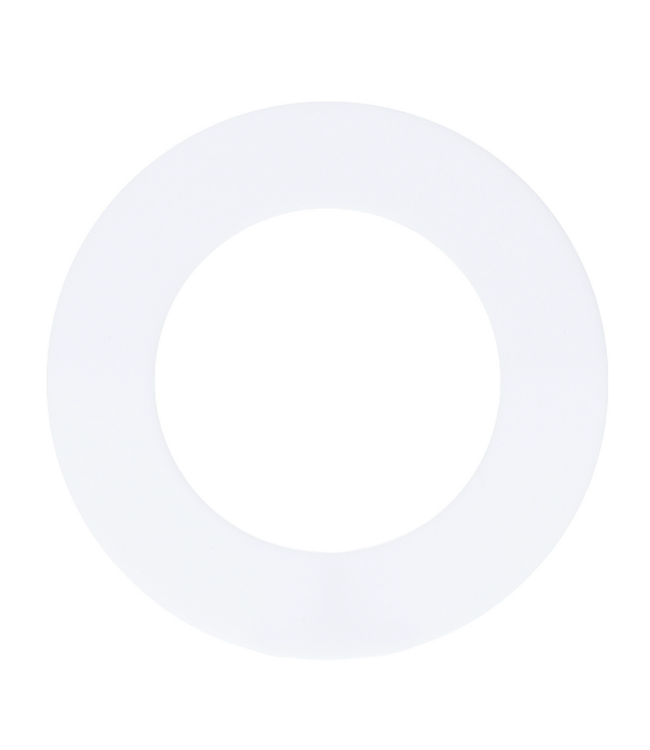 Opvulring Ø 95-155mm wit PVC