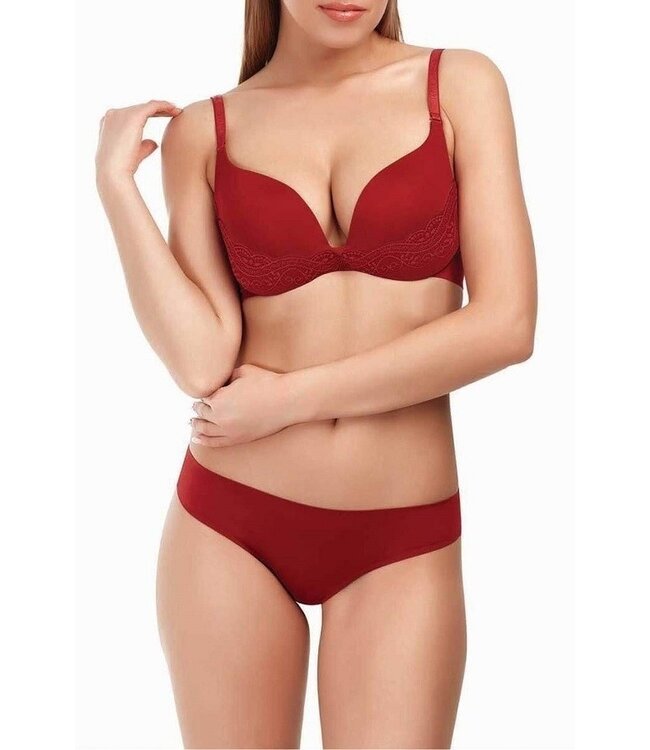 Rode BH Naadloos