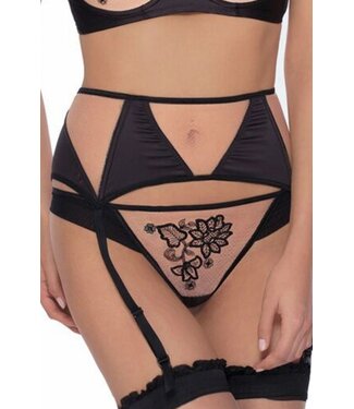 Roza SALE S - String Doorzichtig Zwart