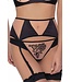 Roza SALE S - String Doorzichtig Zwart