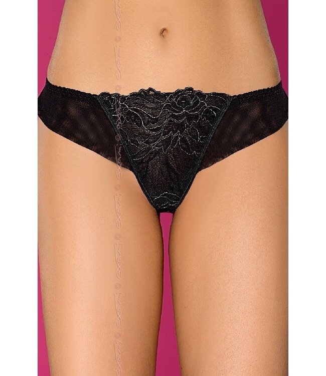Axami String Zwart met Goud