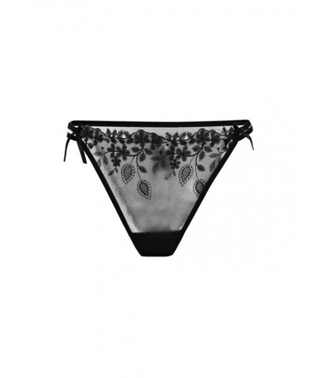 DKaren SALE M - Zwarte Slip Kant en Tule