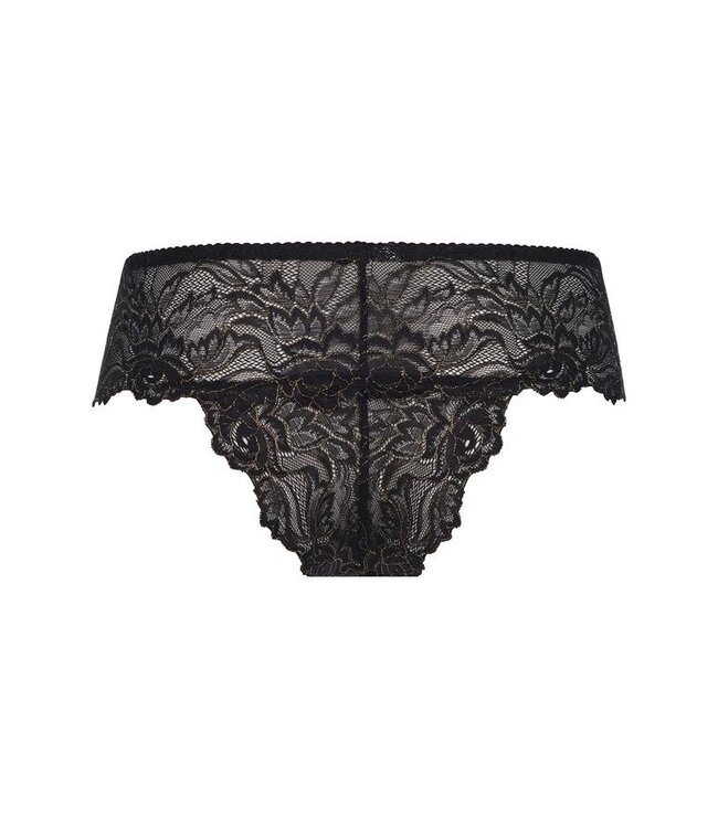 Axami Brazilian String Zwart met Goud