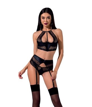 Passion Sexy zwarte Lingerieset Hara