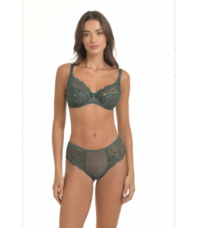 MissRosy SALE XL - 2XL - Donkergroen Broekje