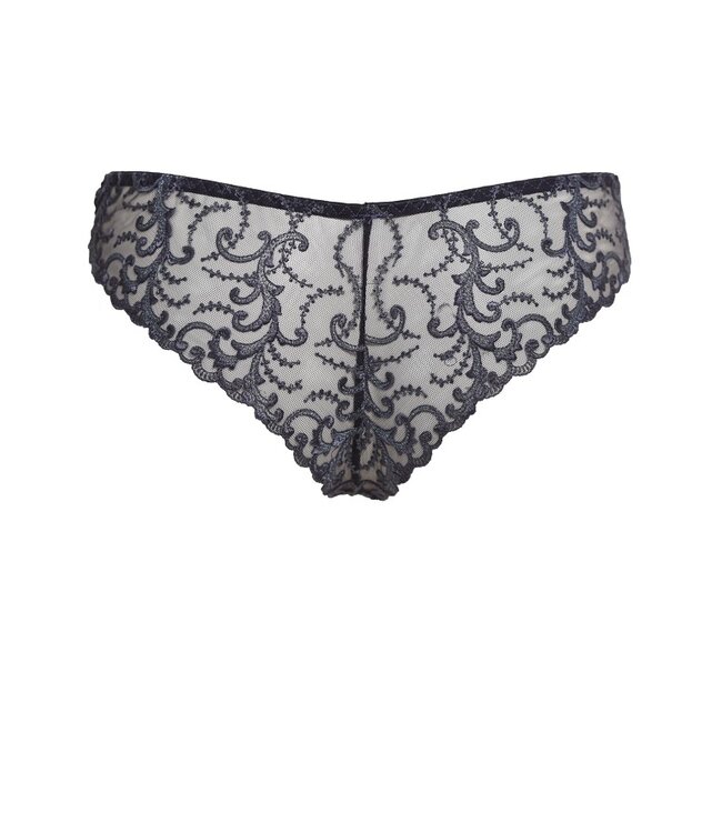MissRosy SALE XL - Blauw Satijnen Brazilian