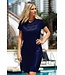 DKaren SALE S - Marineblauw Nachthemd Betty