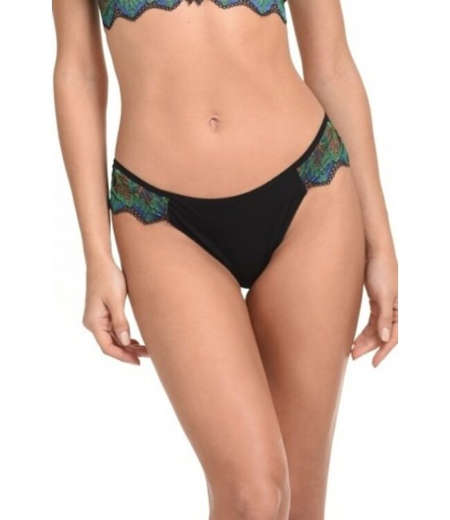 MissRosy SALE S - Groen Zwarte String Freya