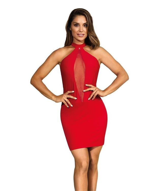 Axami Rood Sexy lingeriejurkje
