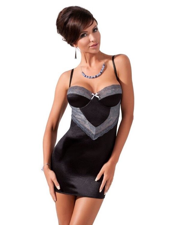 SpaLeXLine Sexy Lingerie Jurkje Zwart