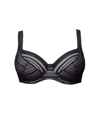Plaisir SALE  85C  - Zwart Beige BH Zoë Cup