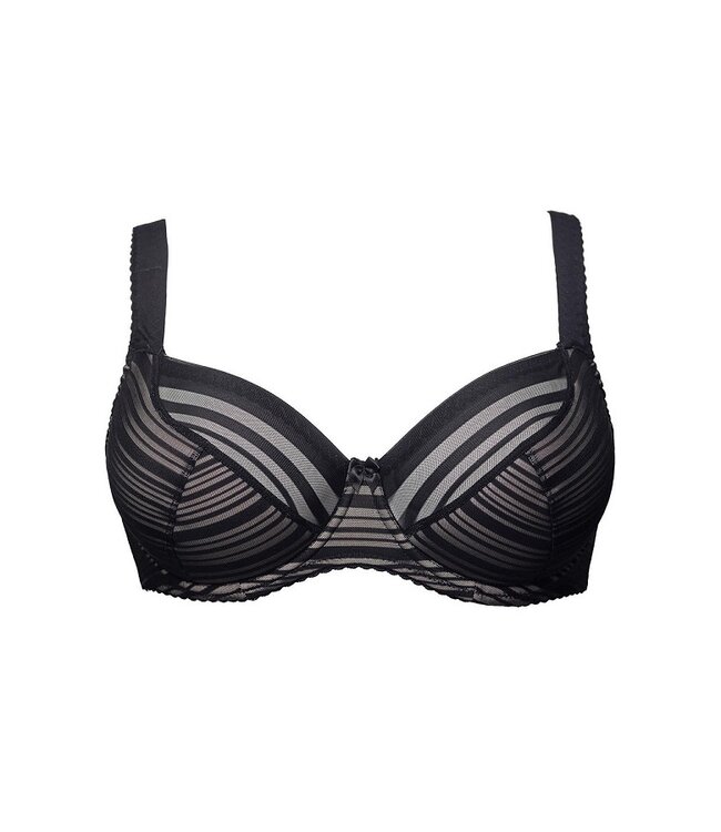 Plaisir SALE  85C  - Zwart Beige BH Zoë Cup