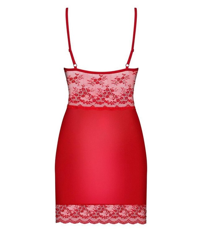 Obsessive SALE S/M Rood Glanzend Jurkje Nova Lovica