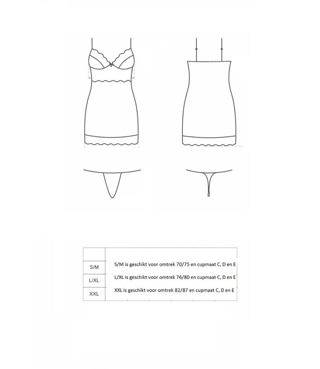 Obsessive SALE S/M Rood Glanzend Jurkje Nova Lovica