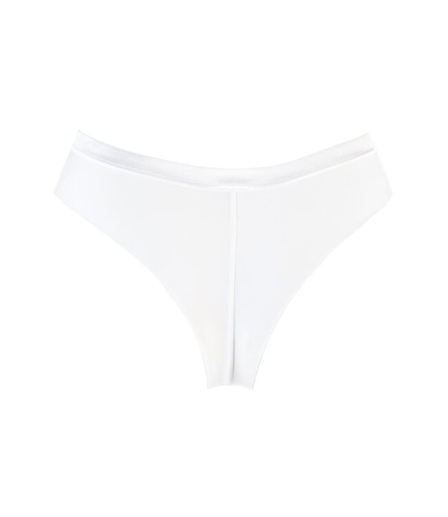 Axami Witte string met doorzichtige voorkant Alice