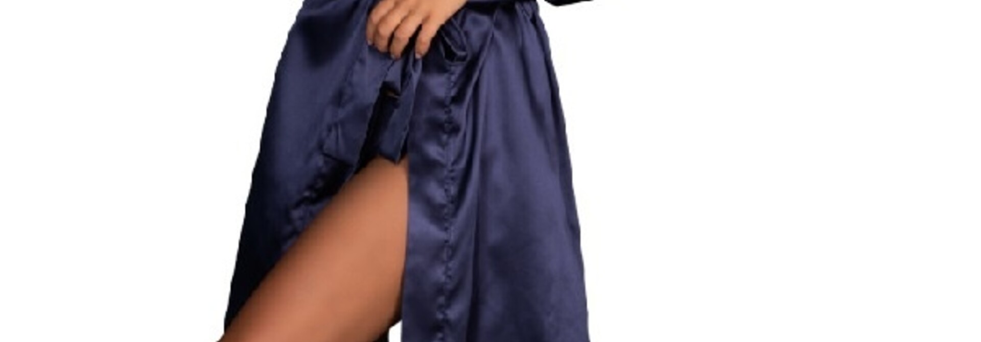 Navy blauwe kimono Adelina