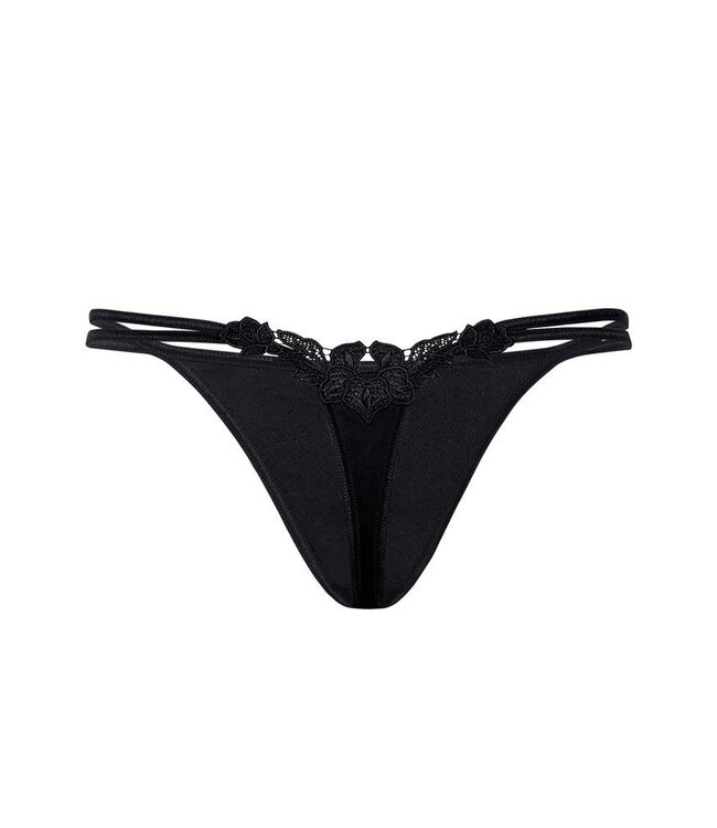 Roza SALE M Luxe String Zwart Agnez