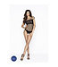 Passion Sexy zwarte body - open kruis