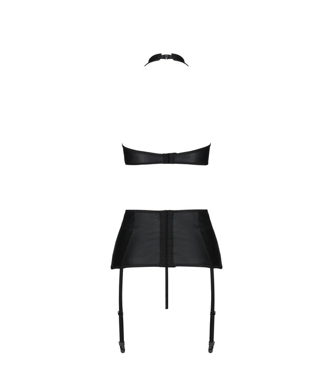 Passion Zwart 3-delig Lingeriesetje Nancy