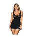 Obsessive SALE S/M Zwarte sexy babydoll Lucy