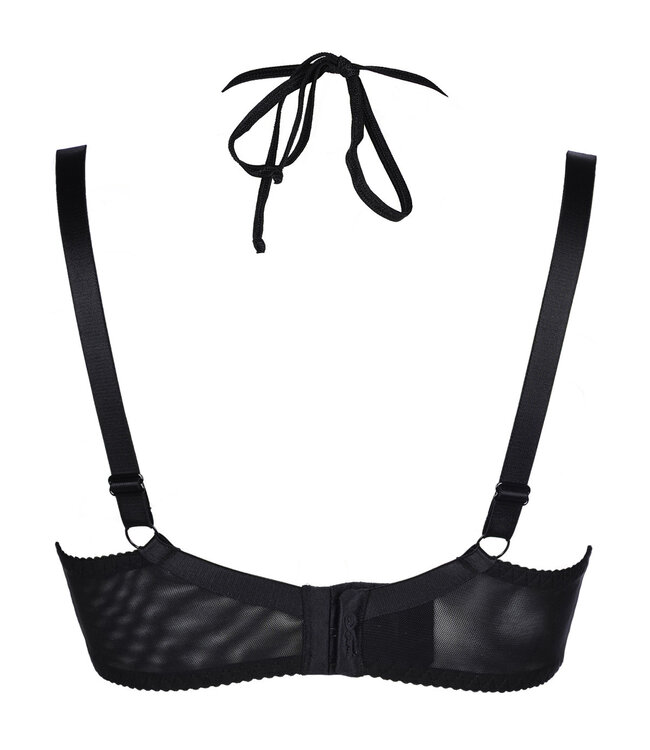 Axami Super shiny Beha Fancy - zwart