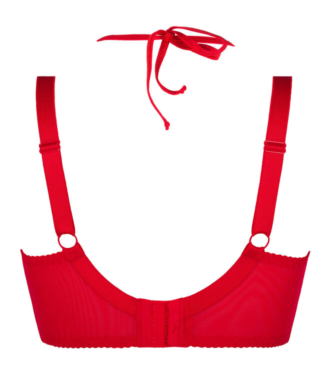 Axami Super shiny Beha Fancy - Rood