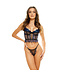 Beauty Night Fashion Saphira 2- delig setje blauw-zwart