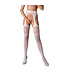 Passion-Exklusiv Panty Sandra open kruisje wit