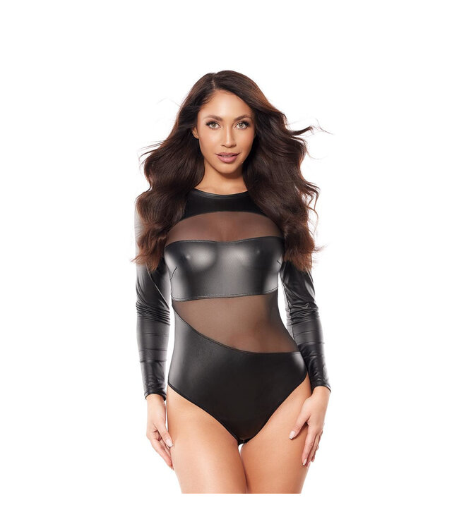 Axami Latex body lange mouw