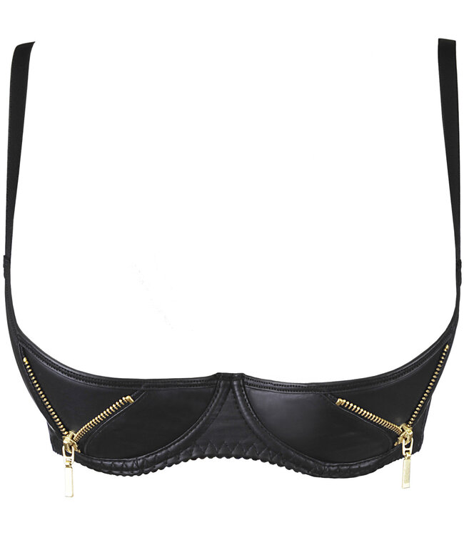 Axami Zwarte BH open cups Anni